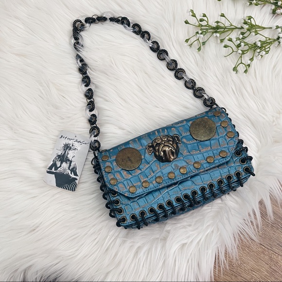 Betsey Johnson Handbags - Vintage Betsey Johnson Bulldog Bag
